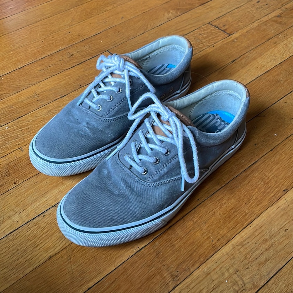 Sperry top-sider gray men’s 9.5
